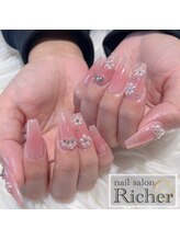 エスフィーネイルサロン リシェル(Esfy nailsalon Richer)/チークネイル