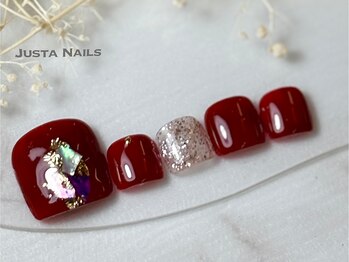 ジャスタネイルズ(JUSTA NAILS)/定額デザイン　フット