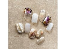 シルニー リム(Silny rim)/アシンメトリーニュアンスネイル