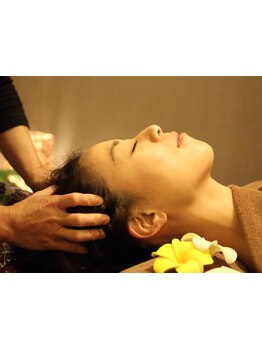 ヘッドスパで癒されたい