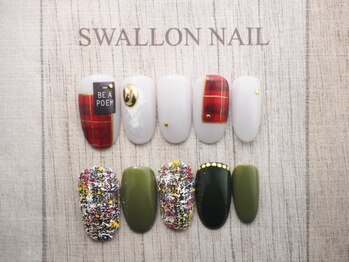 スワロンネイル(SWALLON NAIL)の写真/【口コミ高評価◎】SWALLON NAIL独自のアートで個性派ネイルが実現☆新作デザインも季節ごとに続々追加♪