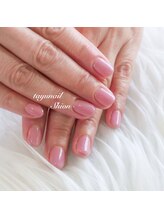 たゆ ネイル(たゆnail)/パラジェルピンクオフィスネイル