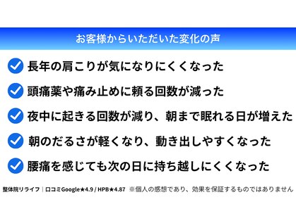 リライフの写真