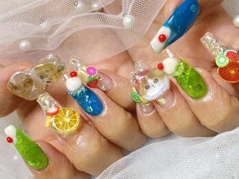 ジェムネイル(Jem Nail)の写真/【スカルプジェルワンカラー¥11500】嬉しいスカルプ10本込みのクーポンをご用意♪最短20分で長さだし◎