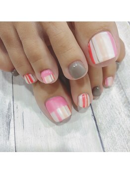 アリュール アンド エテルノ 小山店(Allure & ETERNO)/ストライプ×マットコート