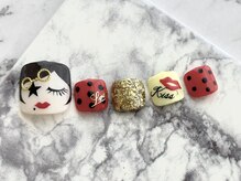 ル トレフル(Le Tre'fle)/個性的なFOOTネイル！