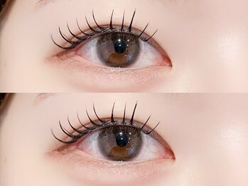 ロピ 江坂(LOPI)の写真/【くるんとぱっちり王道モテカワEyeへ】目元の印象を変えたい方に◎イマドキ束感"まつげパーマ"で垢抜け♪