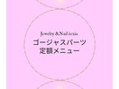 ゴージャスパーツ定額メニュー