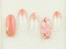 花柄ネイル