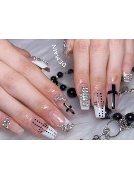 手描きアートが得意なサロン