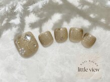 リトルビュー(little view)/フットビジューネイル¥10980