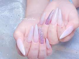 ワンカラー＋ラメ2本