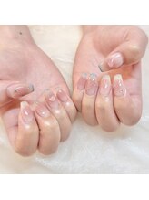 アイラッシュサロンアールツー(eyelash salon R2)/春ネイル　チーク　フレンチ