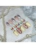 【プチゴージャス系】定額ハンドネイル ¥9300 ※カラー変更無料