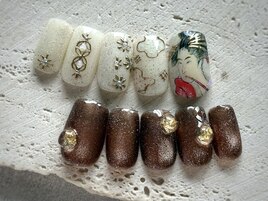 浮世絵ネイル