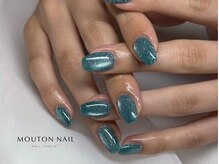 ムートンネイル 大阪梅田店(MOUTON NAIL)/マグネットワンカラ―