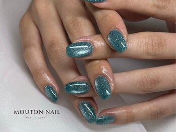 ムートンネイル 大阪梅田店(MOUTON NAIL)/マグネットワンカラ―