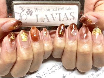 ラヴィアスプラス(LAVIAS+)/【ジェル】10本アートし放題