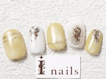 アイネイルズ 梅田店(I nails)/ニュアンスミラーラメ￥8200