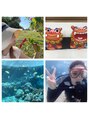 あんず美容整体サロン&nbsp;沖縄の島が好きです＾＾ダイビングにも初挑戦しました!