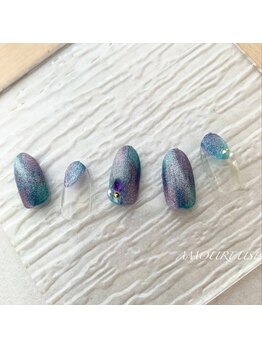 アムルーズ(Amoureuse)/マグネットアートネイル♪