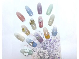 ホワイトグラデ