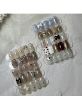 ファーストネイルアンドアイラッシュ(1st NAIL&eyelash)/7900円　ワンホンデザイン