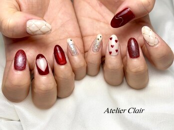 アトリエ クレール(Atelier Clair)の写真/【持ち込み再現度◎オフ込み10本アート￥8000】イベントやオタ活にも☆大好きをそのままお爪に閉じ込める♪