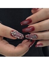 ライフ セカンド(LIFE2nd)/エアブラシ風ネイル