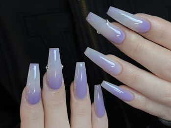 ダークハニー 原宿店(Dark Honey)/パープルグラデネイル