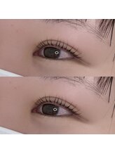 アムール バイ ルチア 四日市(Amour by Luccica)/上下まつ毛パーマでよりぱっちり