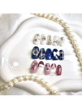 シャンディー(Shandy)/クリスマスネイル¥8000