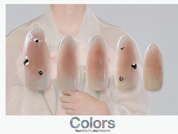 カラーズ広尾 ネイルラウンジ(Colors Hiroo Nail Lounge)/チークネイル