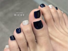 爽やかフットネイル