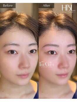 ザ ギフト 栄(The Gift)/HBL!眉癖改善でメイクの時短♪