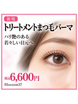 ブロッサム サンナナ(Blossom37)の写真/【トリートメントまつ毛パーマ】ハリ艶のある若々しい印象へ￥6,600→￥6,000