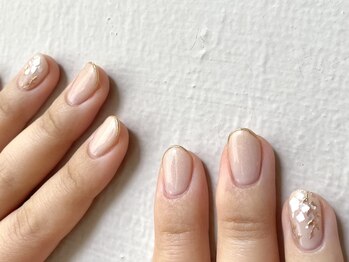 アメリアンドカシェット(Amelie&Cachette)/ウェディングネイル：maika