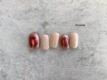 シンプリー 下北沢店(Simpliee)/マンスリー ハートネイル