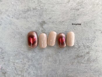 シンプリー 下北沢店(Simpliee)/マンスリー ハートネイル