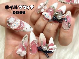 ワンホンネイル/キャラネイル