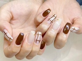 チョコネイル/ブラウンネイル
