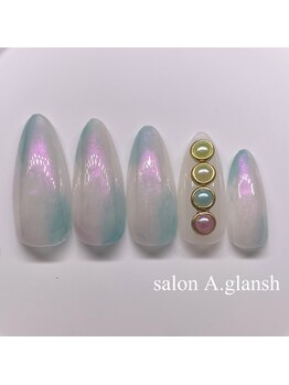 サロン アグランシュ(salon A.glansh)/デザイン色々ご用意あります☆