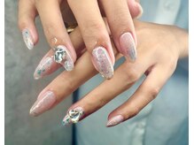 ルナ(Luna)の雰囲気(フットネイル◇マグネット/ワンカラー/フィルイン/ジェルネイル)