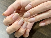 ネイルサロン ラメール(La mer)/スキニーフレンチ