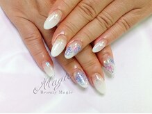 ネイルサロン ビューティーマジック 川口店/ フラワーネイル