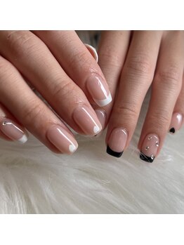 イルネイル バイ ルアナ(001..Nail by Luana.)/バーチャルフレンチネイル