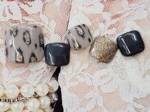 ネイルサロン シェル(Nail Salon SHELL)/秋、冬フット★デザイン★
