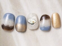 アイネイルズ 天神今泉店(I-nails)/【misato.n】地層ネイル