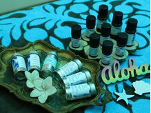 ハワイアンキルトや今治タオル等こだわりのものでおもてなしを。