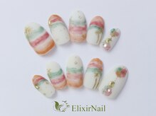 エリクサーネイル 五反田(Elixir Nail)/定額c やり放題/クーポン使用